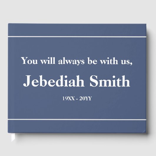 Basisgids en persoonlijke handleiding gastenboek (Voorkant)