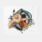 Basisheks Fleece Deken (Voorkant (Horizontaal))