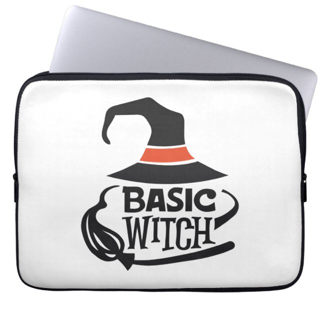 Basisheks - Halloween Laptop Sleeve (Voorkant)