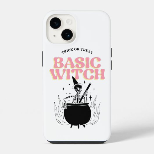 Basisheks iPhone hoesje (Achterkant)