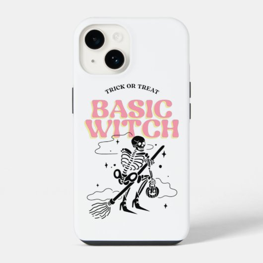 Basisheks iPhone hoesje (Achterkant)