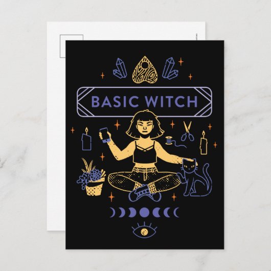 Basisheksen - Camille Chew Briefkaart (Voorkant / Achterkant)