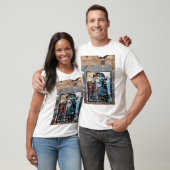 Basisheren T-shirt van Monkey Men, Wit (Unisex)