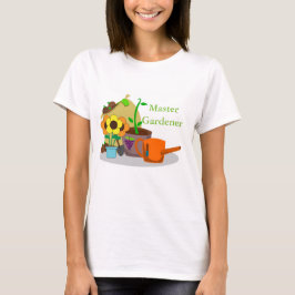 Basisherenoverhemd voor tuinman t-shirt
