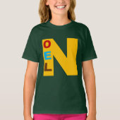 Basisherten groen bos Design NOEL T-shirt (Voorkant)