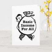 Basisinkomen voor allen kaart (Gele Bloem)