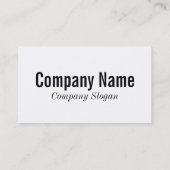 Basiskaart Visitekaartje (Achterkant)