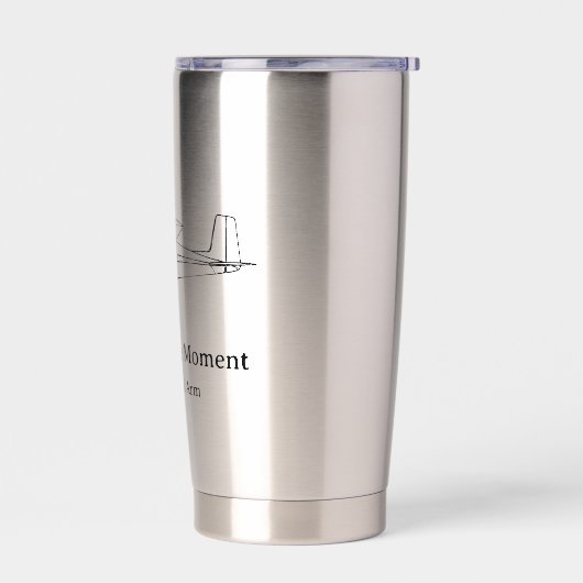 Basiskennis voor piloten geïsoleerde drinkbeker (Links)
