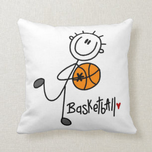 Basiskeuzelijst Basketball T-shirts en cadeautjes Kussen