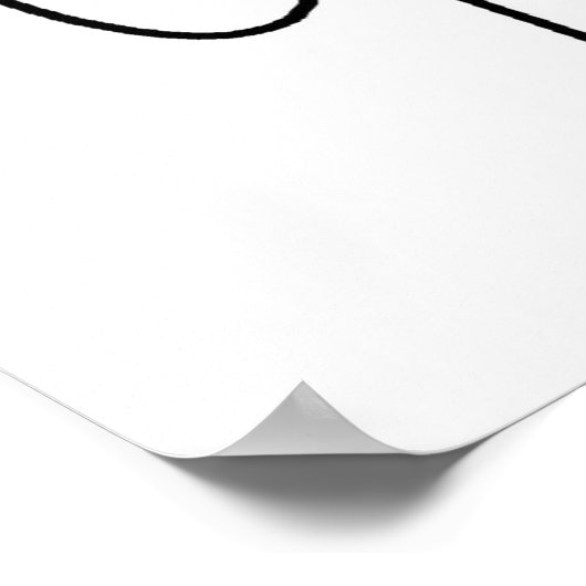 Basiskeuzelijst Basketball T-shirts en cadeautjes Poster (Hoek)