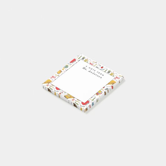 basisleraar post-it® notes (Schuin)