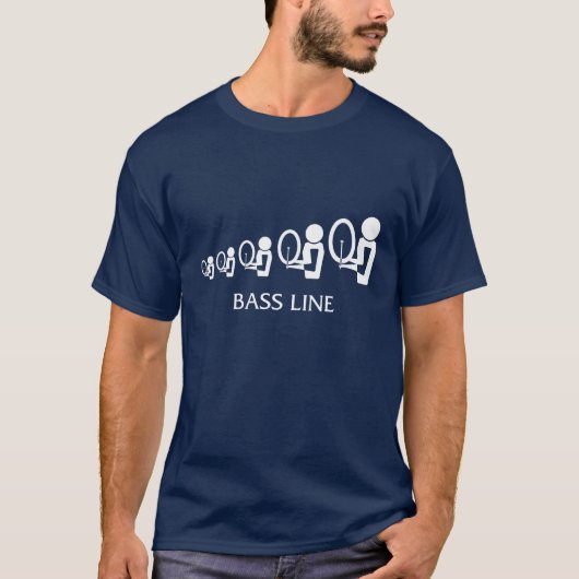BASISLIJN T-SHIRT (Voorkant)