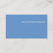 Basislijnpaneel Cerulean Visitekaartje (Achterkant)