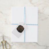 Basisnacht in de herfst cadeaulabel (Met Touw)