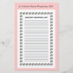 Basisnotitie Pad - Ontwerp 1 Briefpapier