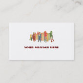 Basisonderwijs voor visitekaartjes (Achterkant)