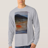 Basisontwerp van de L Sleeve Dark Mountain T-shirt (Voorkant)