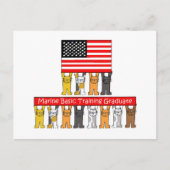 Basisopleiding voor zeelieden Afstuderen. Aankondigingskaart (Voorkant)