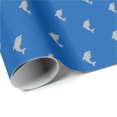 Basispapier voor Dolphin Wrapping Cadeaupapier (Rol Hoek)