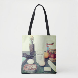 Basisproducten uit het Amerikaanse Burgeroorlogtij Tote Bag