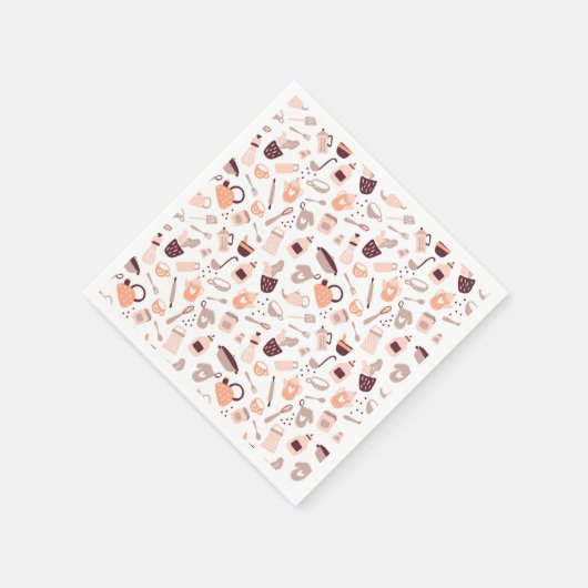 Basisproducten van Napkins bakken Servet (Hoek)