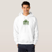 Basispullover Hoodie (Voorkant volledig)