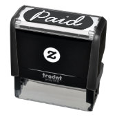 Basisrubberen stempel "Betaald" (Product)