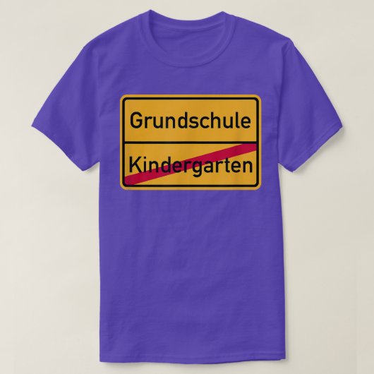 Basisschool 1e klas T-shirt (Design voorkant)