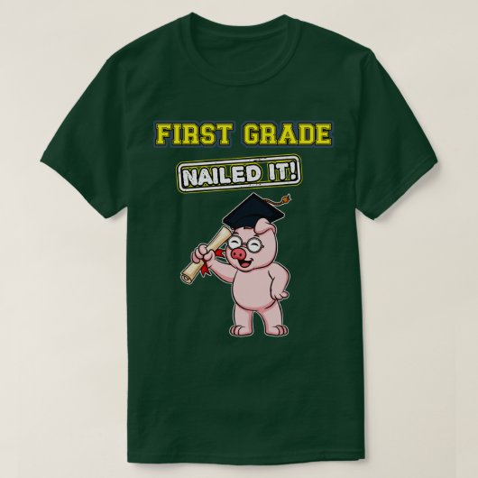 Basisschool 3 van de eerste klas nihil t-shirt (Design voorkant)