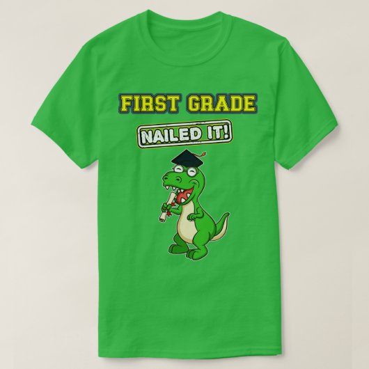 Basisschool basisonderwijs eerste klas nihil t-shirt (Design voorkant)