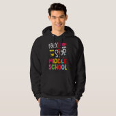 Basisschool basisschool volgend einde middelbare s hoodie (Voorkant volledig)