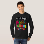 Basisschool basisschool volgend einde middelbare s t-shirt (Voorkant volledig)