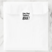 Basisschool leraren Rock! Sticker (Tas)