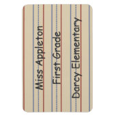 Basisschool papier flexi magneet (Verticaal)