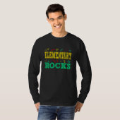 Basisschool Rocks Schattige Basisschool Geweldige T-shirt (Voorkant volledig)