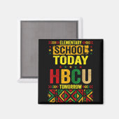 Basisschool Vandaag Hbcu Morgen Afrika Kaart A Magneet (Voorkant / Achterkant)