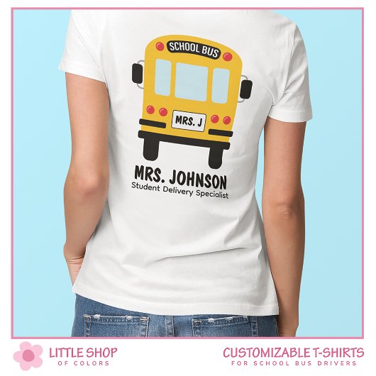 basisschoolbuschauffeur t-shirt