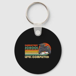 Basisschoolniveau voltooid - Grappige Gamer Gra Sleutelhanger