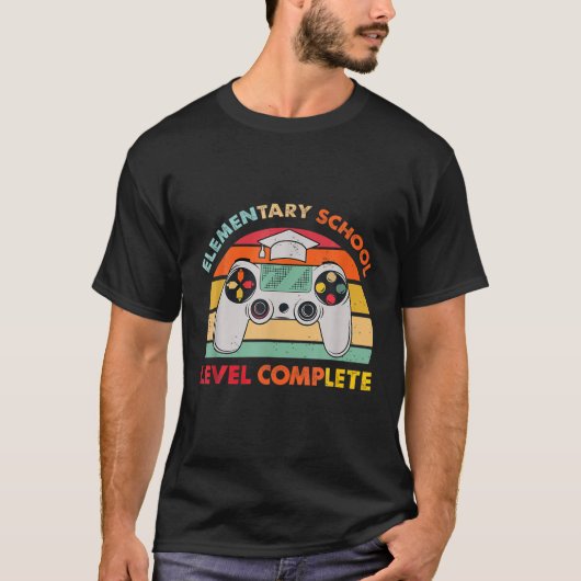 basisschoolniveau vorige dag voltooid t-shirt (Voorkant)