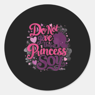 Basisschoolprinses en de soja-allergie uit ronde sticker