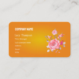 BASISSJABLOON VISITEKAARTJE, bloem Visitekaartje