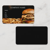 BASISSJABLOON VISITEKAARTJE HAMBURGERS (Voorkant / Achterkant)