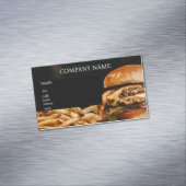 BASISSJABLOON VISITEKAARTJE HAMBURGERS MAGNETISCH VISITEKAARTJE (Voorbeeld)