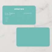 BASISSJABLOON VISITEKAARTJE, ONLINE WINKEL VISITEKAARTJE (Voorkant / Achterkant)