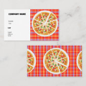BASISSJABLOON VISITEKAARTJE PIZZA (Voorkant / Achterkant)