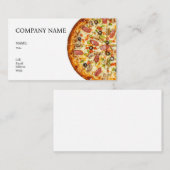 BASISSJABLOON VISITEKAARTJE PIZZA (Voorkant / Achterkant)