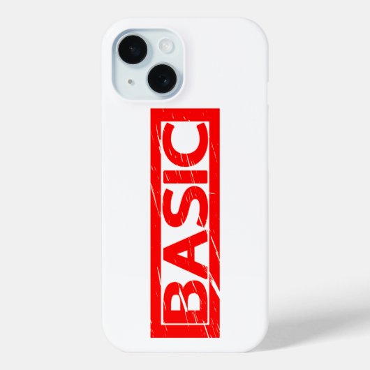 Basisstempel Case-Mate iPhone Case (Achterkant)