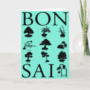 Basisstijlen van Bonsai-boom Kaart