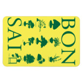Basisstijlen van Bonsai-boom Magneet (Horizontaal)