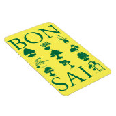 Basisstijlen van Bonsai-boom Magneet (Rechterzijde)
